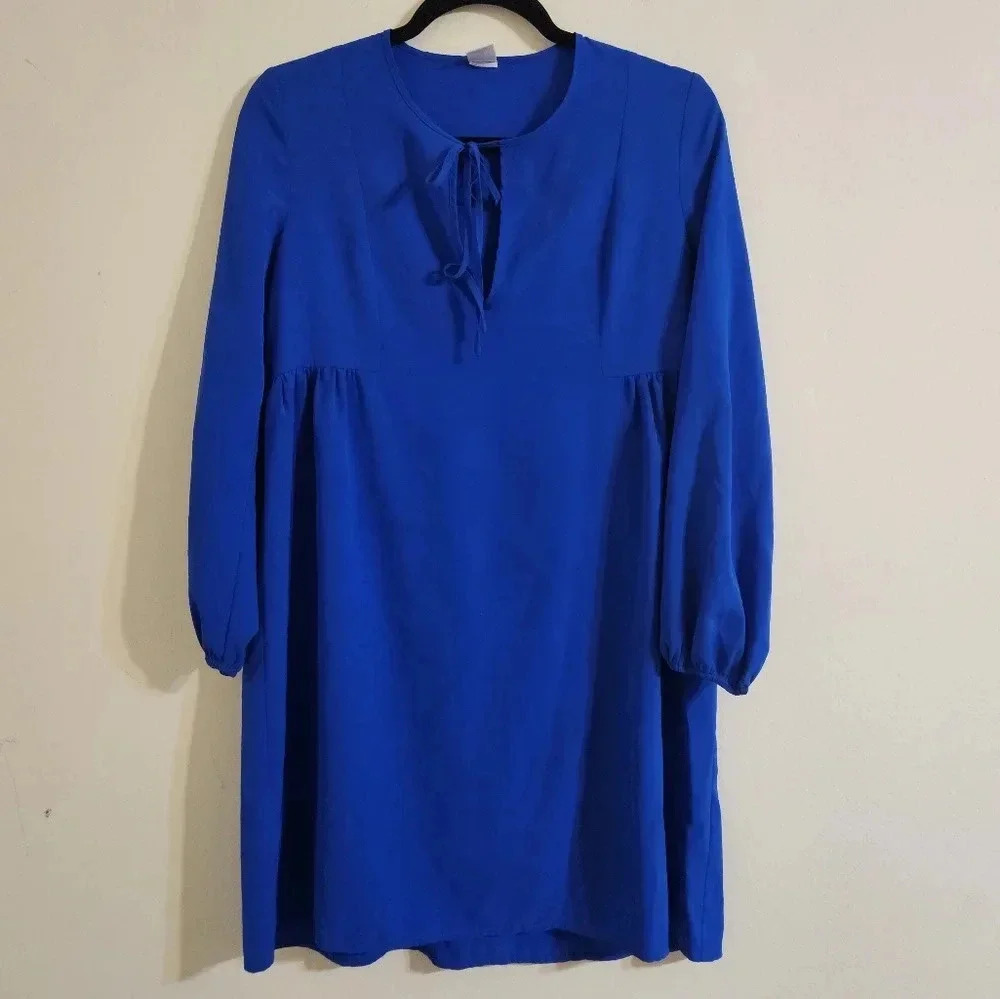 A by Amanda Neck Tie Shift Dress